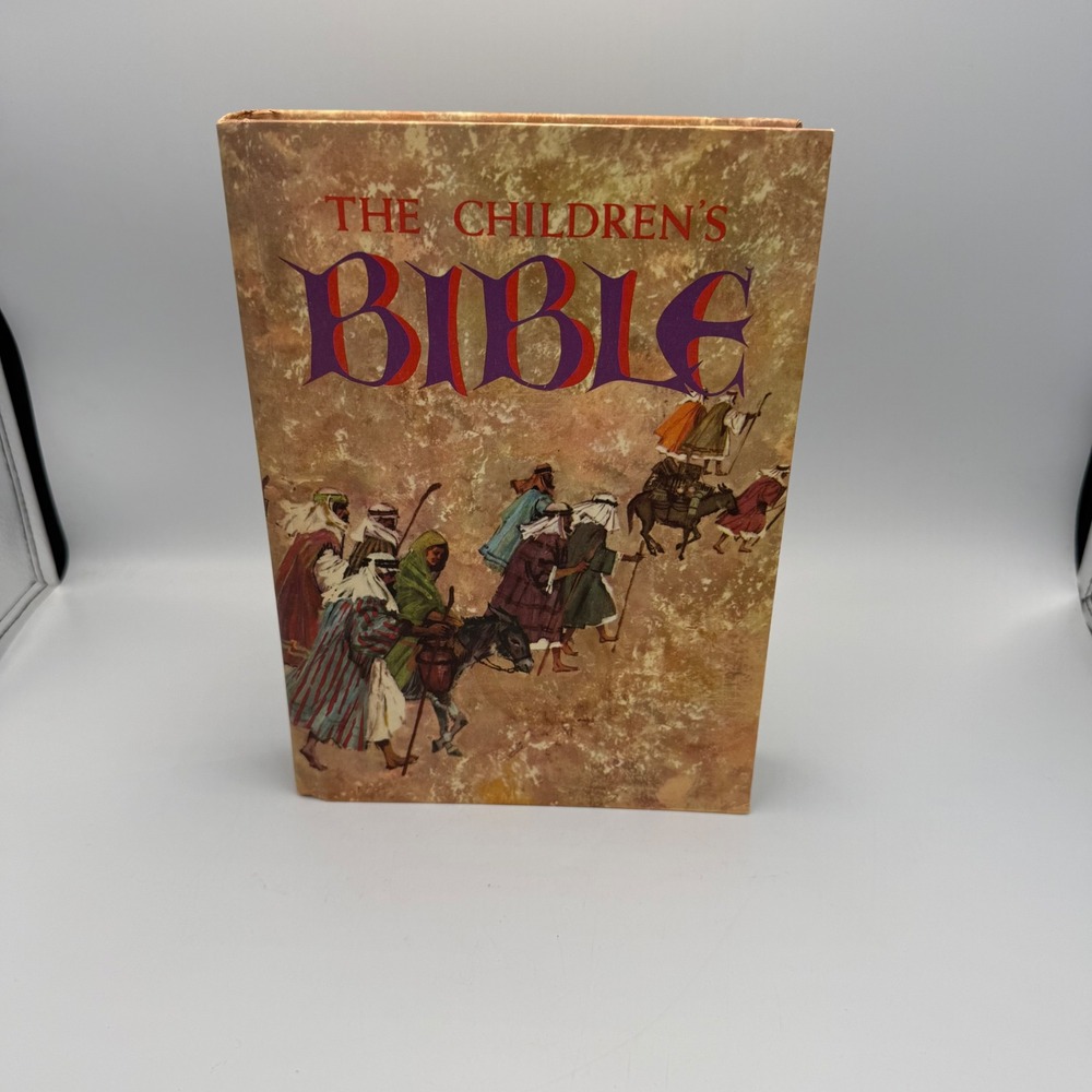 Vintage Golden Press The Children's Bible Hardcover Illustrated